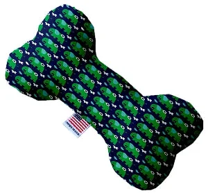 ferret hammock bed-Elephants and Butterflies Canvas Squeaker Bone Dog Toy