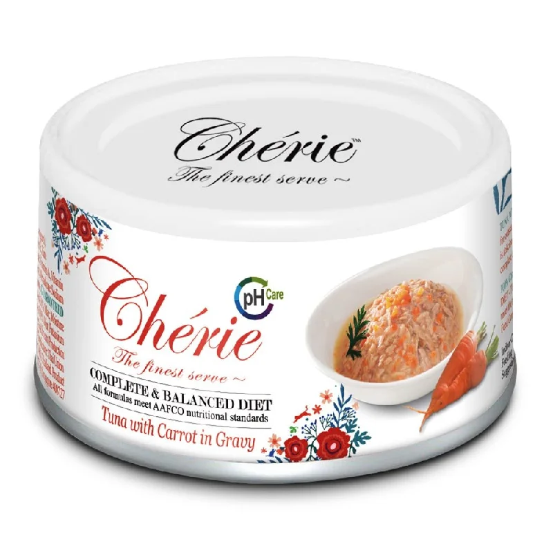 automatic ball launcher for dogs-Cherie Complete & Balanced pH Care Tuna with Carrot in Gravy Canned Cat Food 80g