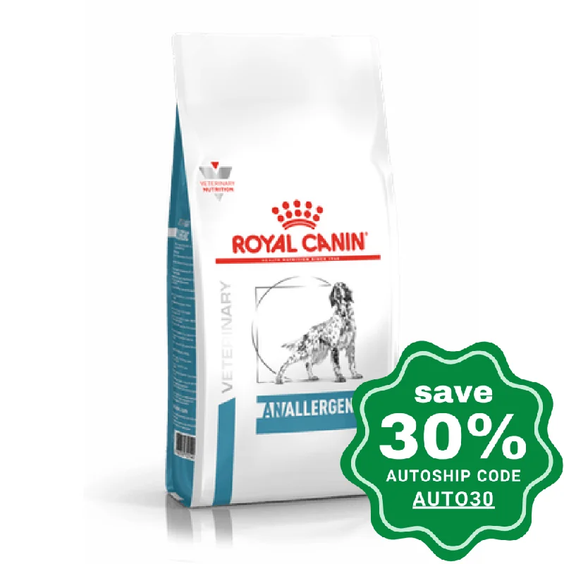 spill-proof pet travel bowl-Royal Canin - Veterinary Diet Anallergenic Dry Food for Dogs - 8KG