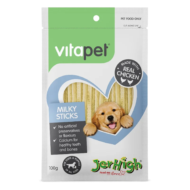 pet monitoring camera-VitaPet Milky Sticks Dog Treats