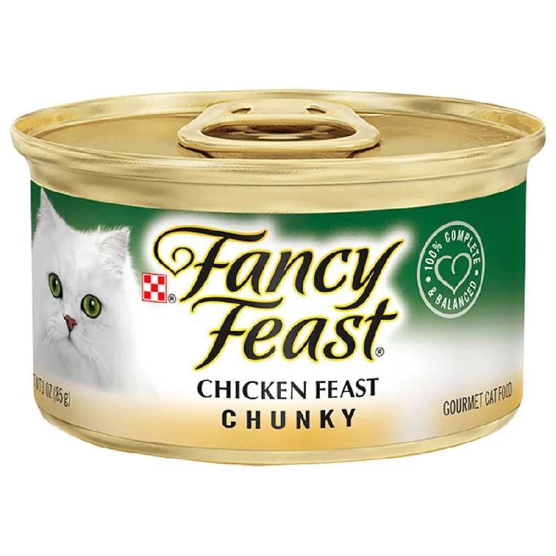 multi-functional pet carrier-Fancy Feast Chunky Chicken Feast Canned Cat Food 85g