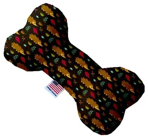 puppy training pee pads-Hedgehogs Stuffing Free Squeaker Bone Dog Toy