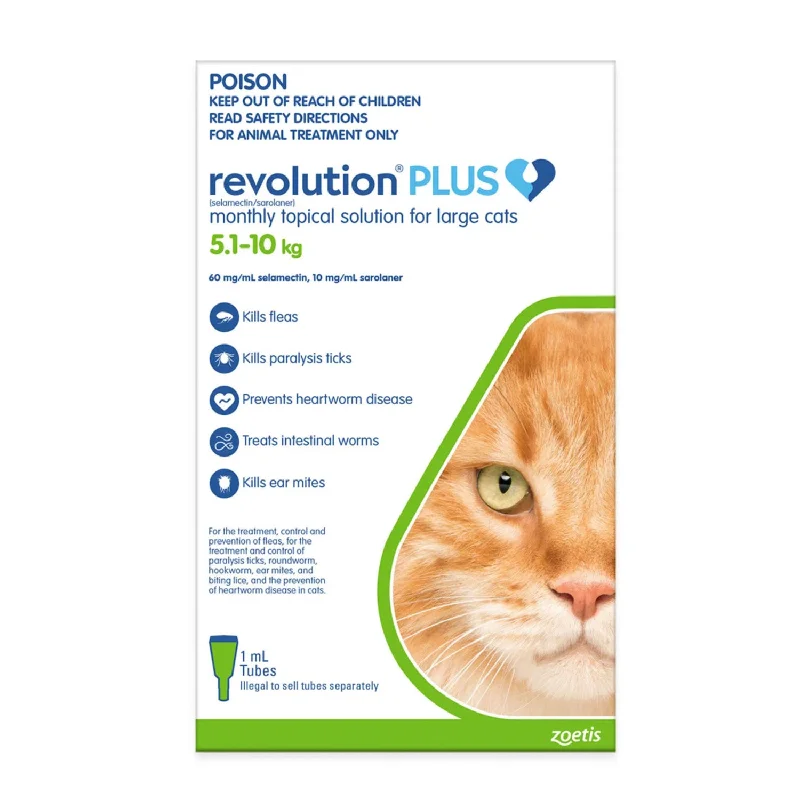 hypoallergenic cat food-Revolution Plus Cats 5-10kg Green