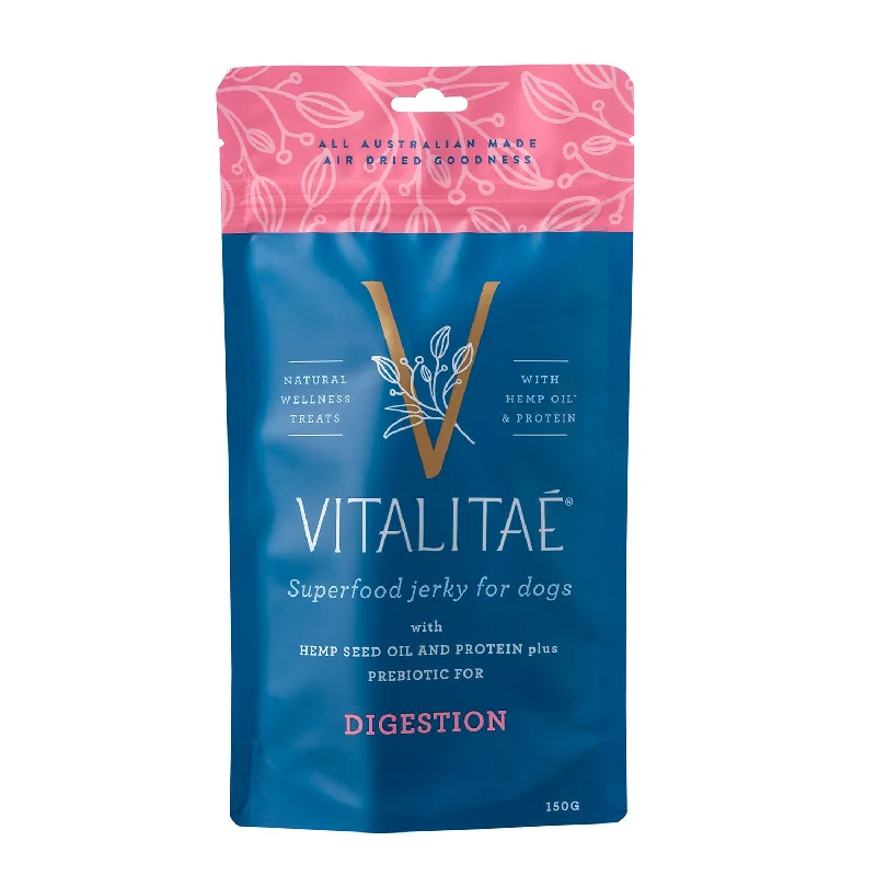 self-cleaning cat litter box-Vitalitae Digestion Superfood Jerky Dog Treat 150g