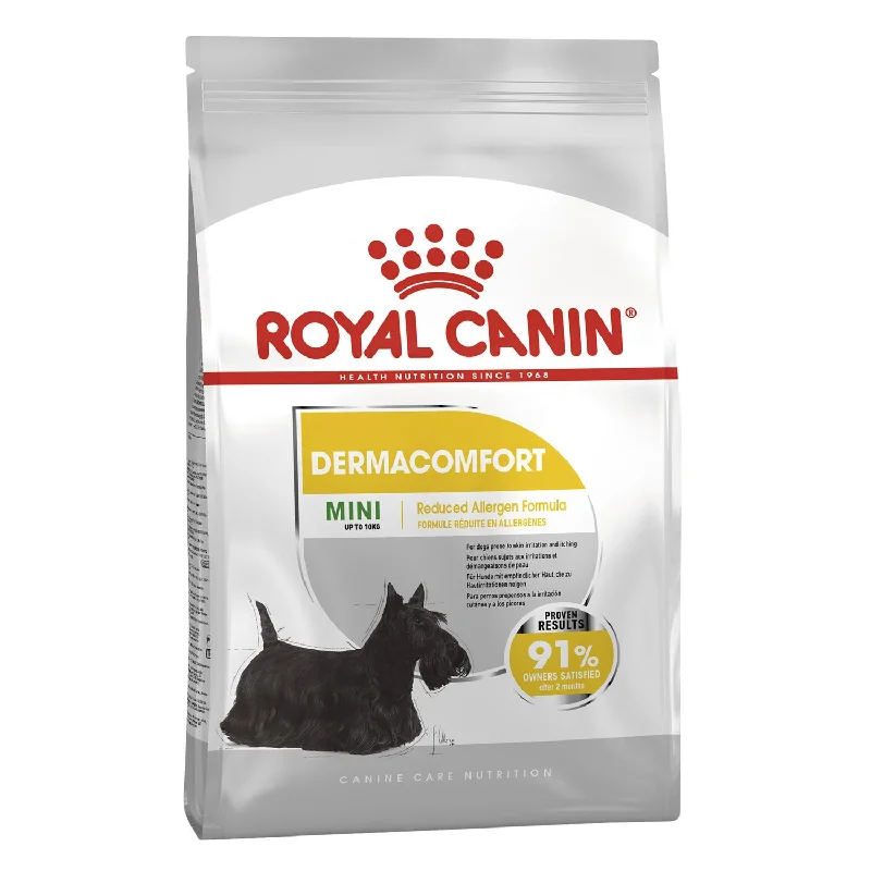 extra-large cat scratching tree-Royal Canin Mini Dermacomfort Adult Dry Dog Food 3kg