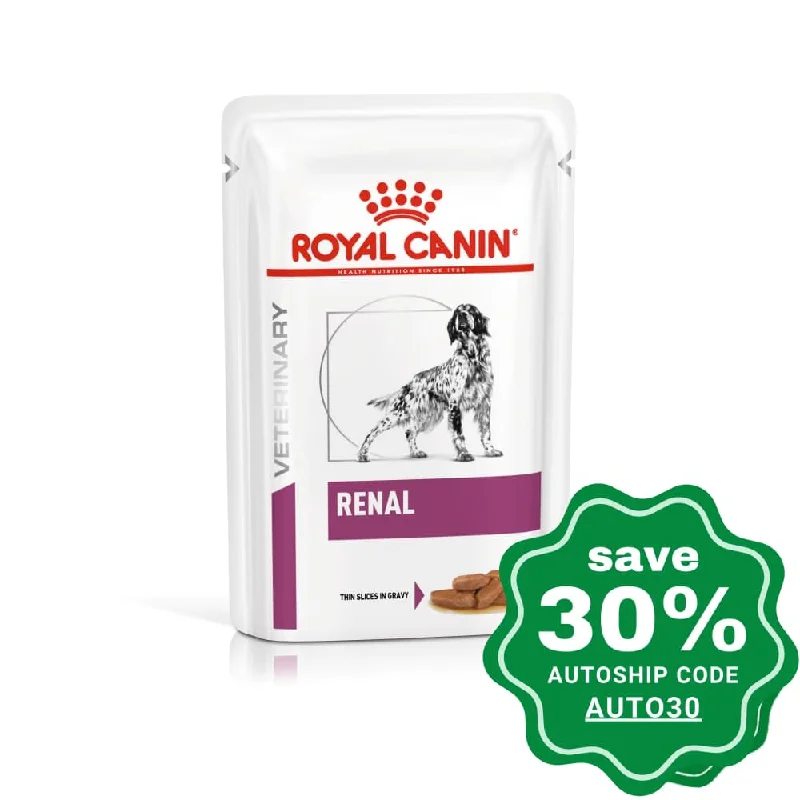 large-capacity cat litter box-Royal Canin - Veterinary Diet Renal Pouch for Dogs - 100G (min. 12 Pouches)