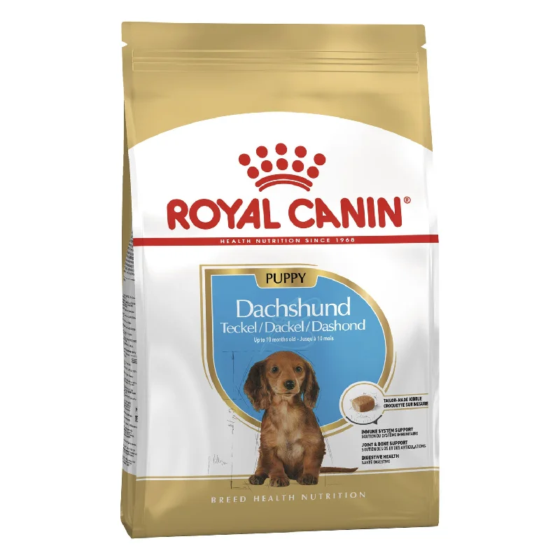 pet hair remover roller-Royal Canin Dachshund Puppy Dry Dog Food 1.5kg