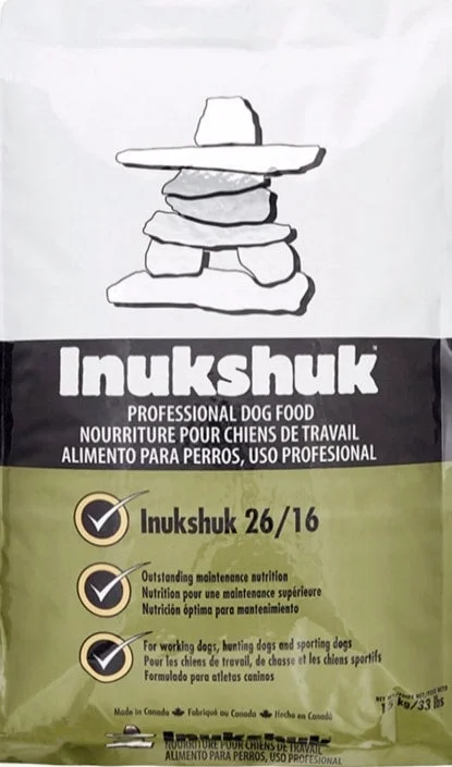 extra-large dog crate-Inukshuk 26/16 Professional Dog Food *Ships Within CANADA ONLY*