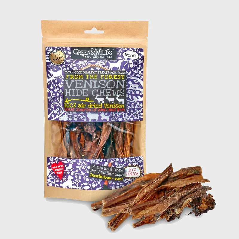 bird cage accessories-Venison Hide Chew 85g