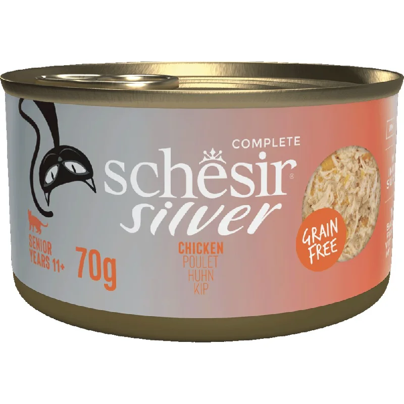 LED-lit dog collar-15% OFF: Schesir Silver Chicken in Broth Grain-Free Senior Canned Cat Food 70g