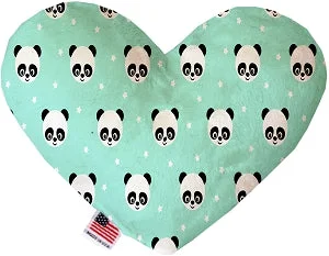 waterproof pet booties-Happy Pandas Canvas Squeaker Heart Dog Toy