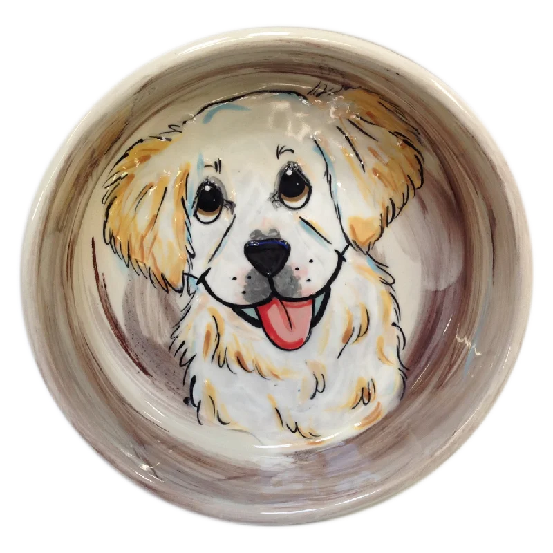 orthopedic cat bed-Retriever | Ceramic Dog Bowl