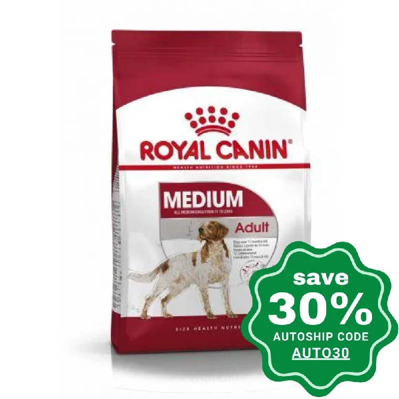 chew-resistant parrot perch-Royal Canin - Medium Adult Dog Food - 15KG