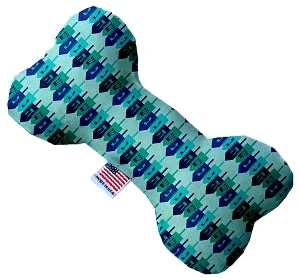 cooling mat for dogs-Dreidel, Dreidel, Dreidel Canvas Squeaker Bone Dog Toy