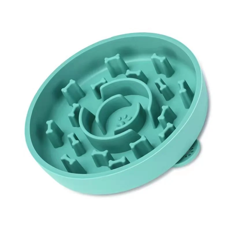 freeze-dried raw dog treats-Anti-Choking, Non-Slip Suction Cup Silicone Slow Feeding Dog Bowl