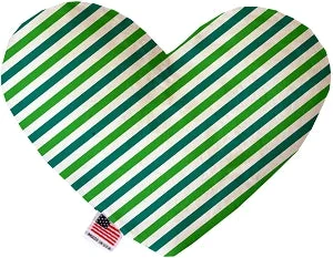 automatic dog waste scooper-Lucky Stripes Stuffing Free Squeaker Heart Dog Toy