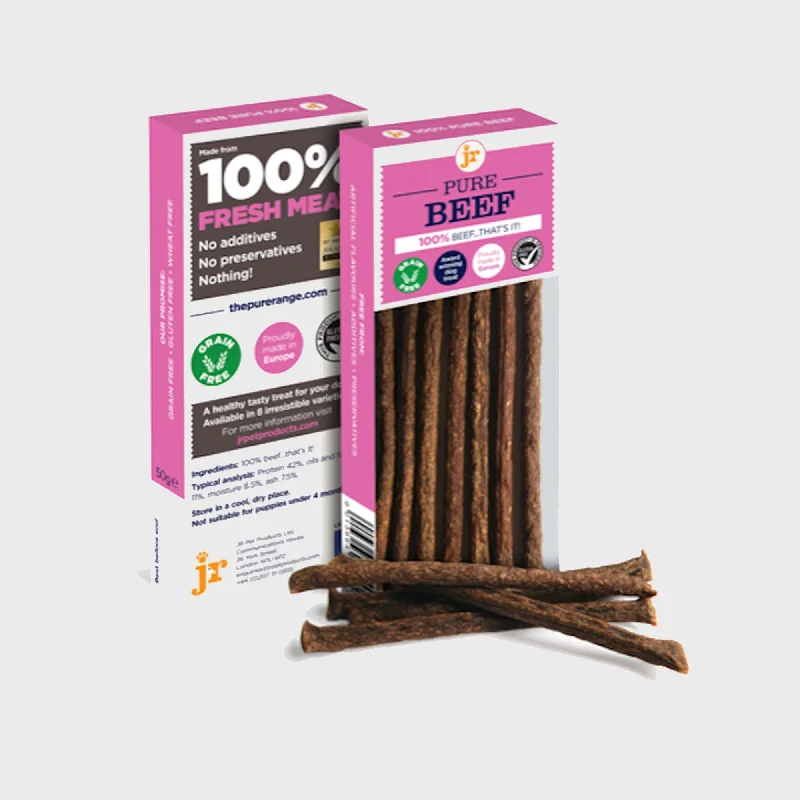 waterproof dog bed-Pure Beef Sticks 50g