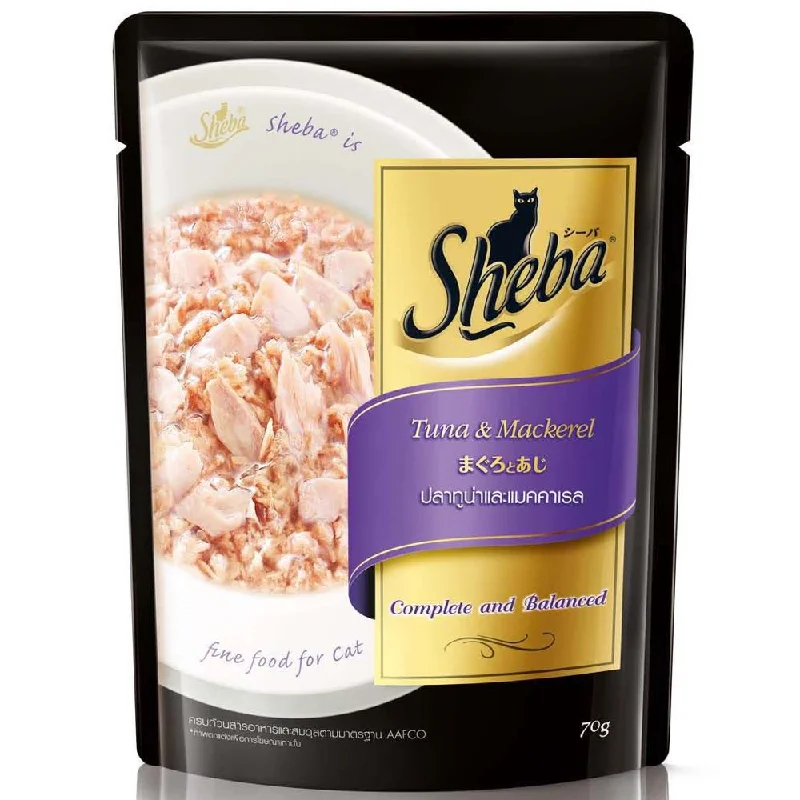 freeze-dried raw dog treats-20% OFF: Sheba Tuna & Mackerel Pouch Cat Food 70g x 12