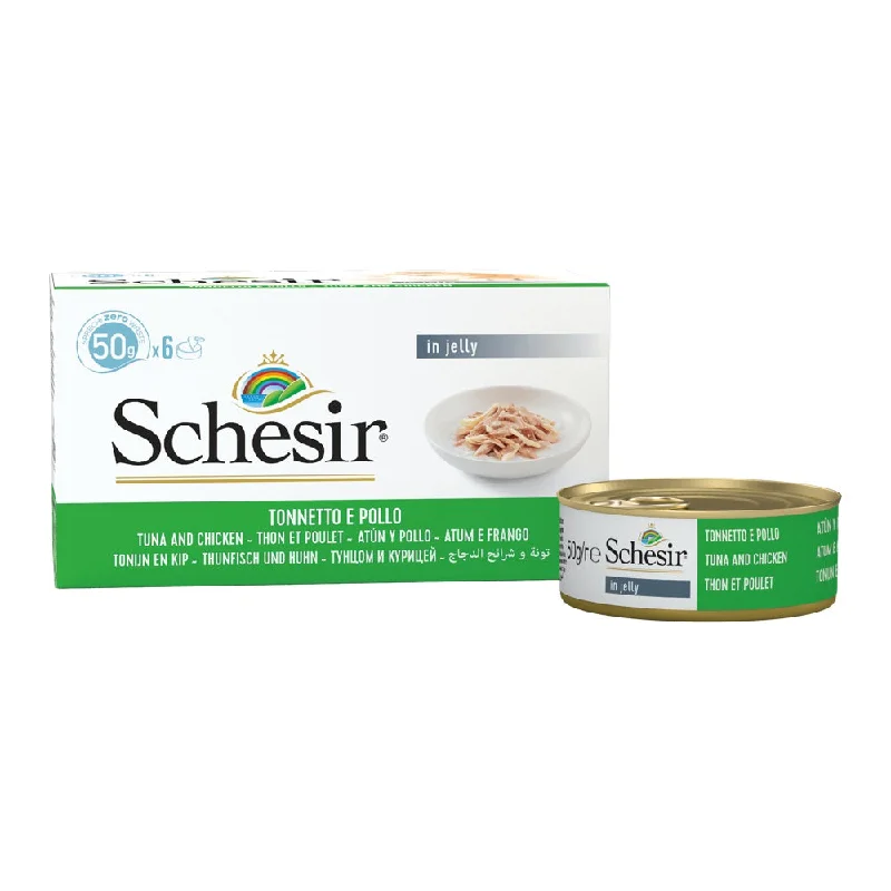 hamster chew sticks-18% OFF: Schesir Tuna with Chicken Fillets in Natural Jelly Adult Canned Cat Food Multipack 50g x 6