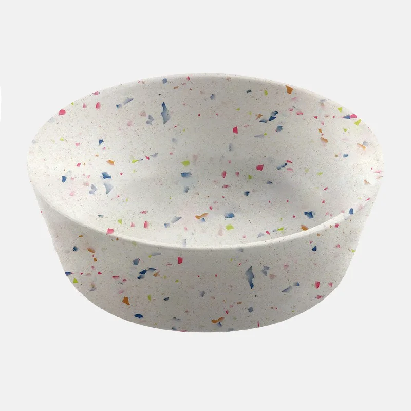 adjustable pet ramp-Terrazzo Brights Pet Bowl