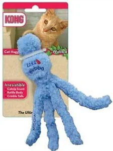 pet monitoring camera-Kong Hugga Wubba Cat Toy