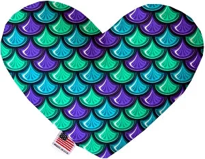 automatic ball launcher for dogs-Mermaid Scales Squeaker Heart Dog Toy