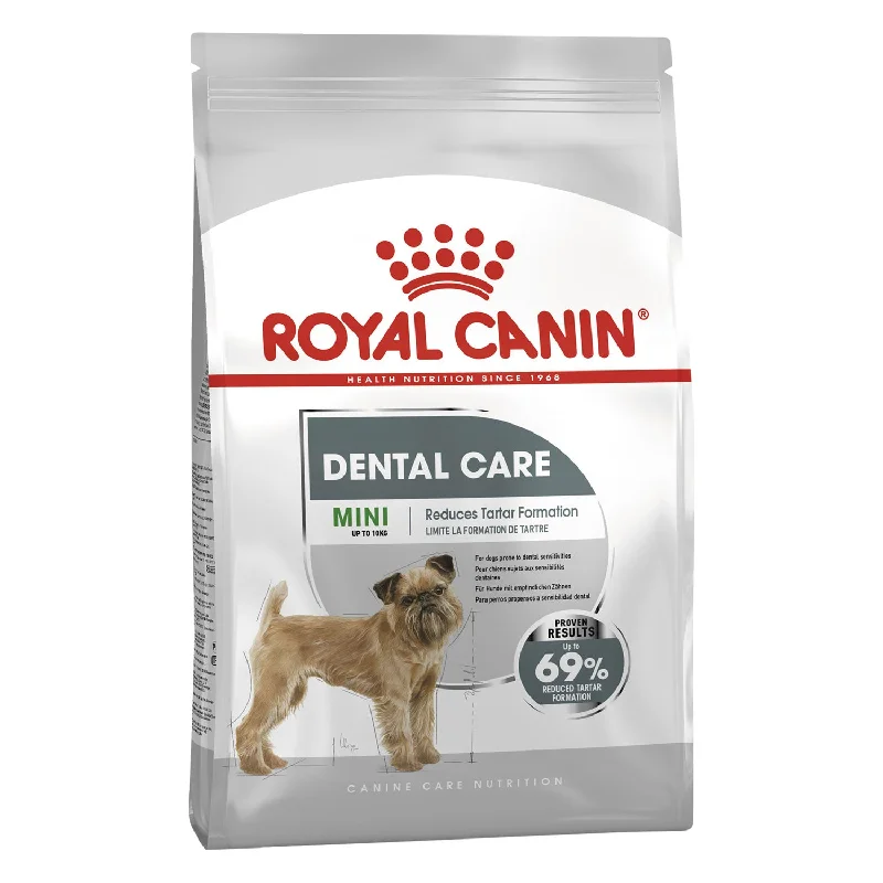 chew-resistant parrot perch-Royal Canin Mini Dental Care Adult Dry Dog Food 3kg