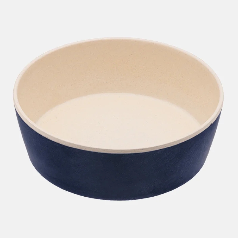 chew-resistant cat toy-Beco Midnight Blue Food Bowl