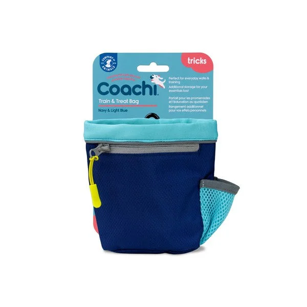 fish tank LED lights-Coachi Train & Treat Bag Navy & Light Blue