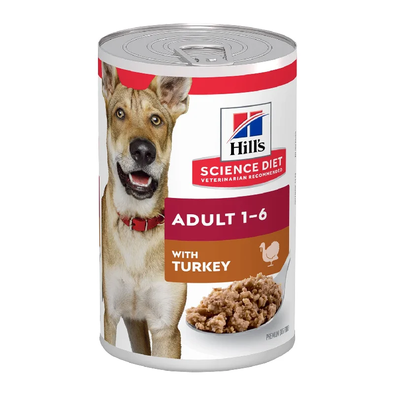 hamster running ball-Hill's Science Diet Turkey Adult Canned Dog Food