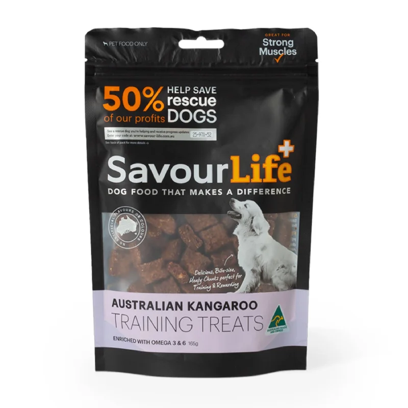 rabbit hay feeder-SavourLife Kangaroo Dog Training Treats 165g