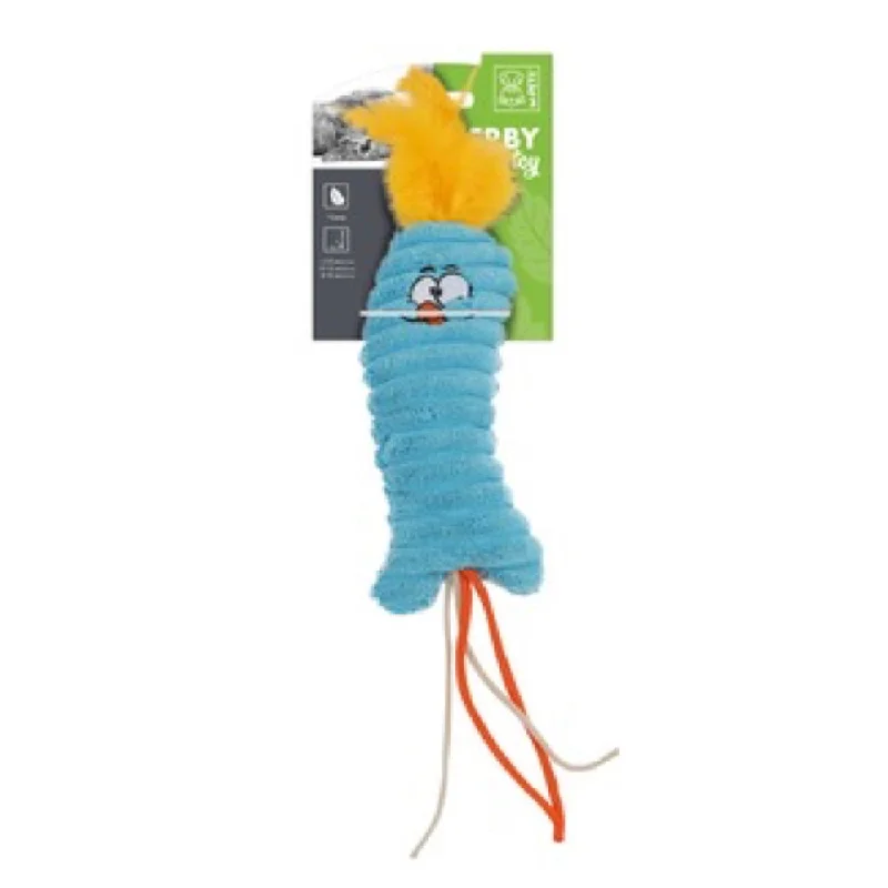 heavy-duty dog leash-15% OFF: M-Pets Herby Catnip Cat Toy (Light Blue Parrot)