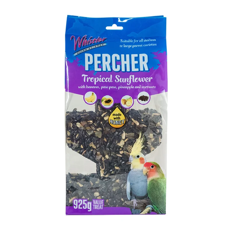 rabbit hay feeder-Whistler Percher Tropical Sunflower Bird Treat 925g