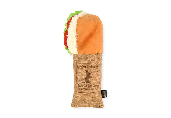 dog paw balm-P.L.A.Y. Feline Frenzy, Catnip Kicker Toy set: Tuna Baguette