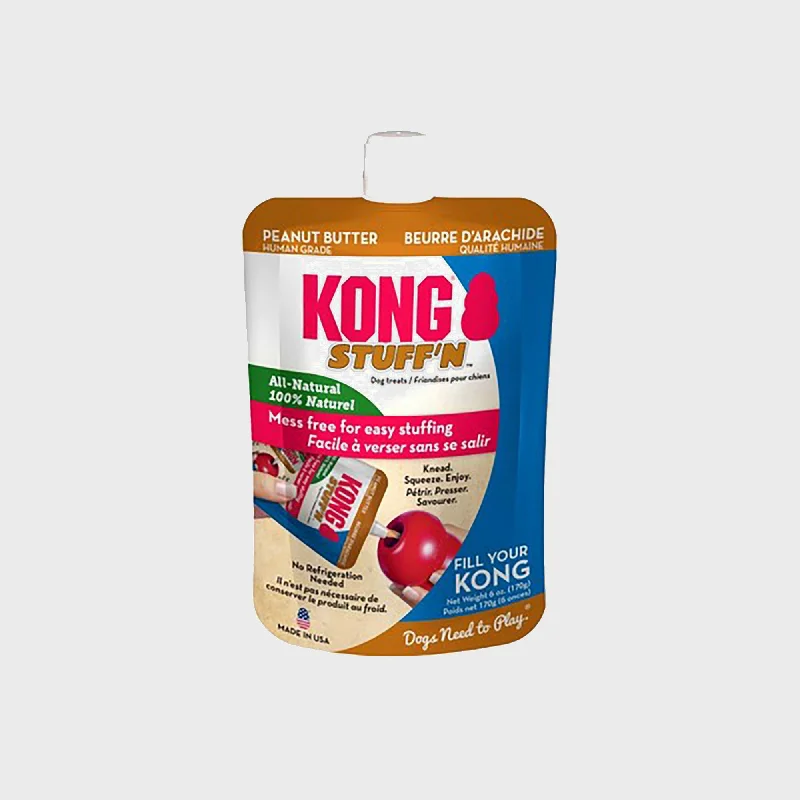 hamster exercise wheel-KONG Stuff'N All Natural Peanut Butter 170g