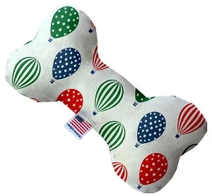 rabbit grooming kit-Hot Air Balloons Canvas Squeaker Bone Dog Toy