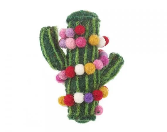 designer dog collar-Cat Toy: Jolly Cactus