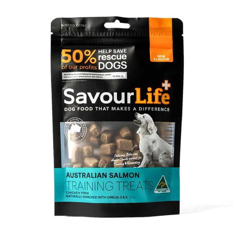 ultra-soft pet blanket-SavourLife Salmon Dog Training Treats 150g