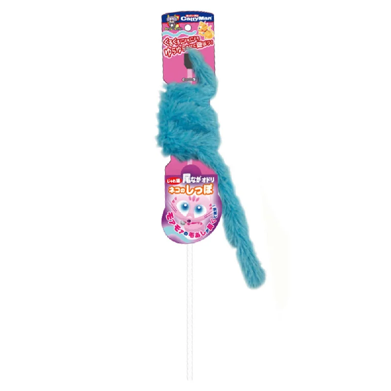 chew-resistant parrot perch-CattyMan Jareneko Odori Cat Tail Cat Toy