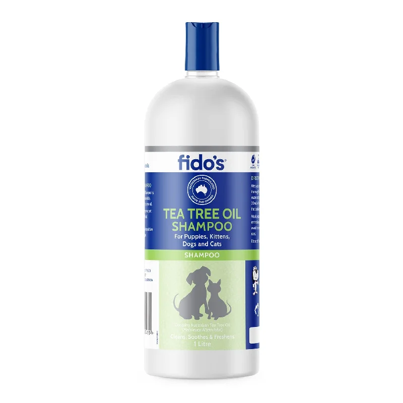 cat water fountain-Fido's Tea Tree Oil Shampoo 1L