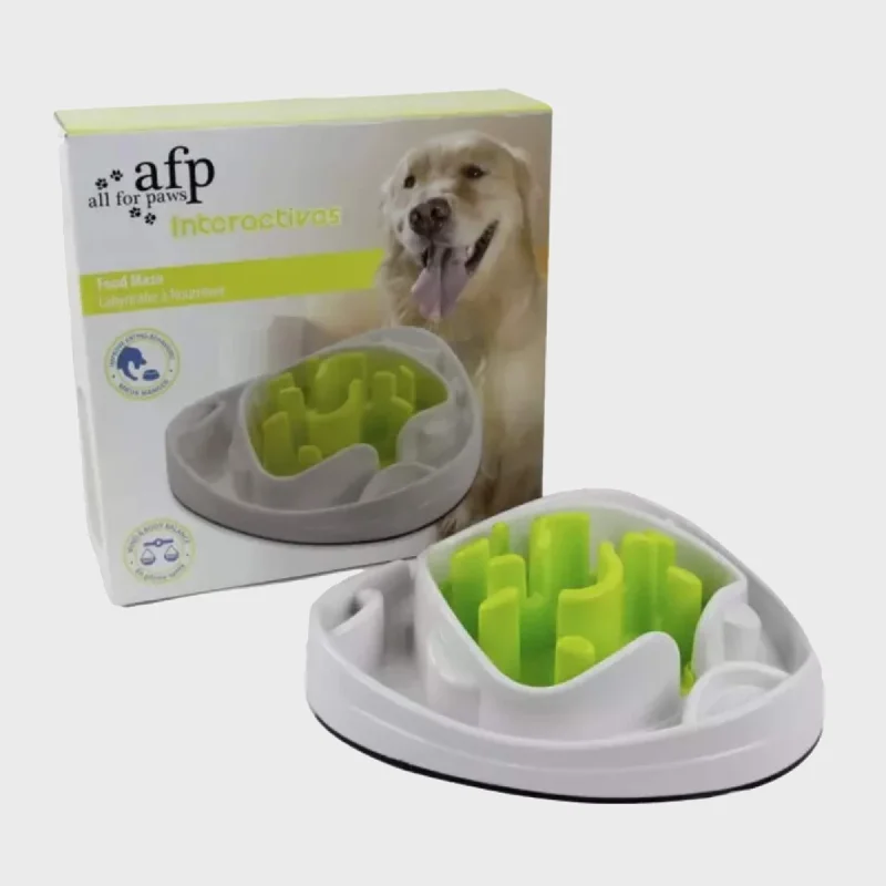 spill-proof rabbit water bottle-Food Maze Interactive Food/Treat Bowl