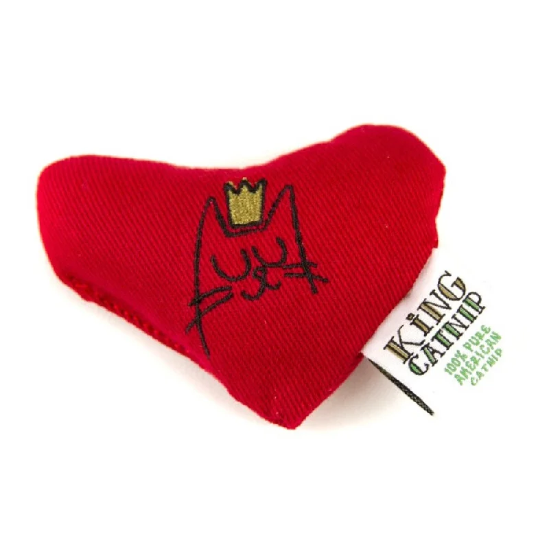 organic catnip spray-King Catnip Cuddly Heart Cat Toy