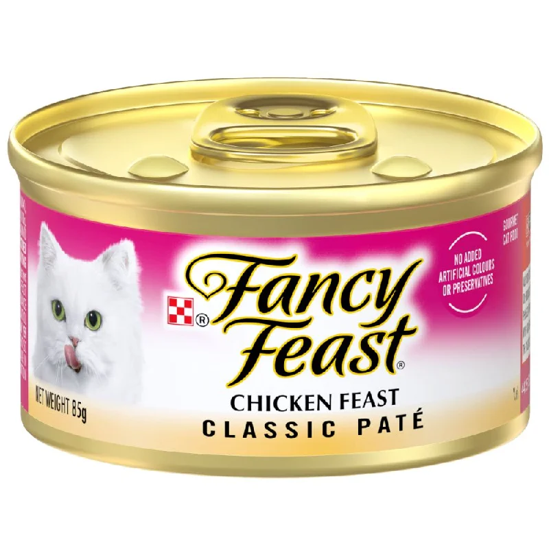 hamster running ball-Fancy Feast Classic Pate Chicken Feast Canned Cat Food 85g