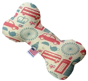 dog ear cleaning solution-London Love Canvas Squeaker Bone Dog Toy