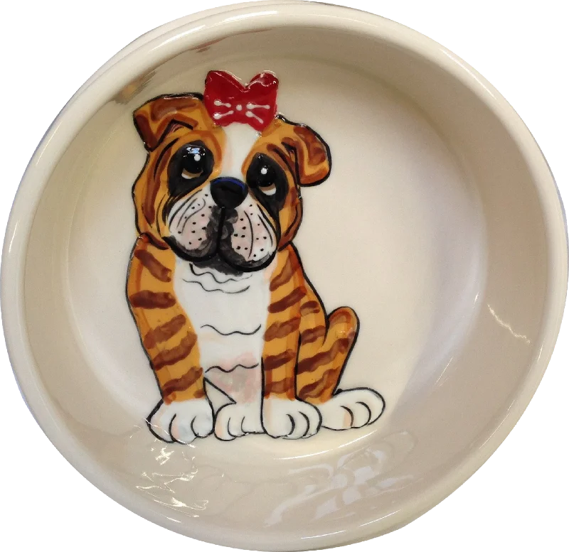 dog ear cleaning solution-Bulldog Dog Bowl