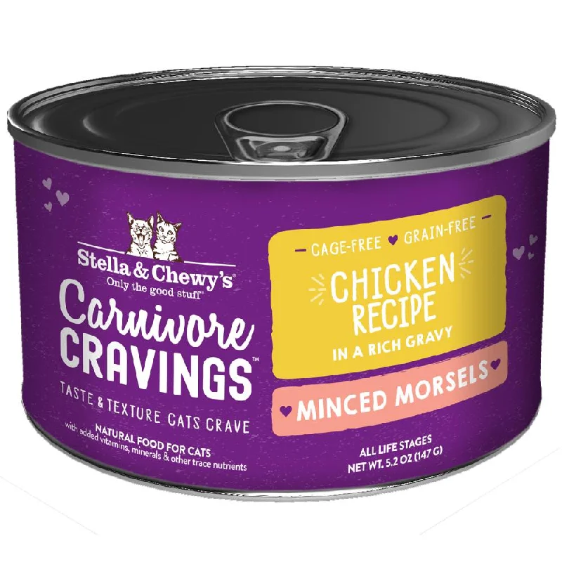 heavy-duty dog leash-3 FOR $14.40 (Exp 12Mar25): Stella & Chewy's Carnivore Cravings Minced Morsels Chicken In Gravy Grain-Free Canned Cat Food 5.2oz