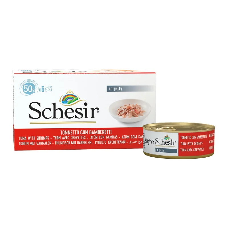 cooling gel dog pad-18% OFF: Schesir Tuna with Shrimps in Natural Jelly Adult Canned Cat Food Multipack 50g x 6