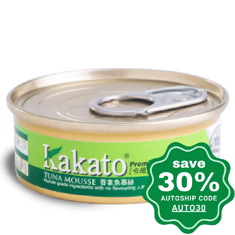 bird-safe cage liner-Kakato - Canned Dog and Cat Food - Tuna Mousse - 40G