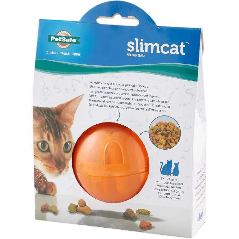 vibrating dog training collar-$2 OFF: PetSafe SlimCat Interactive Feeder Ball Toy for Cats