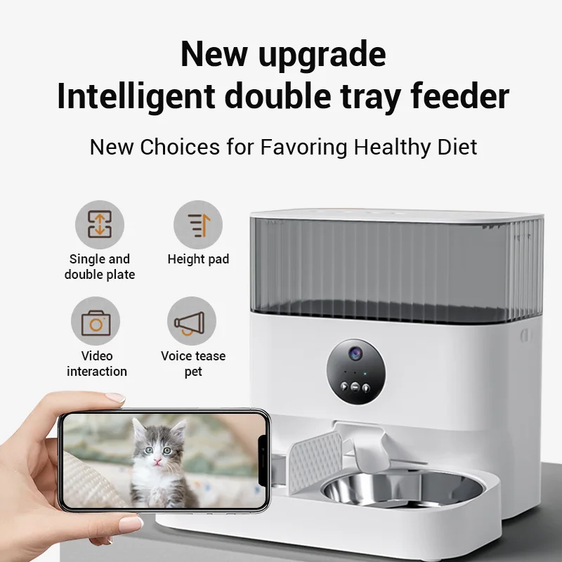 ultra-soft pet blanket-Automatic Pet Feeder, WiFi, HD Video